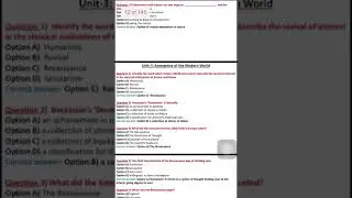 BSHF 101 English Mcq Paper Solved