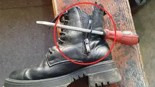 Shoe Zipper Repair Tutorial: Easy DIY Steps to Restore Your Shoes