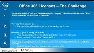 Webinar  How to Optimize Office 365 Licenses to Save Big