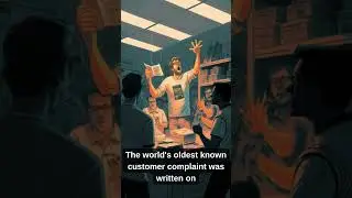 Ancient Customer Complaints: The Oldest Known Complaint in History! #shorts