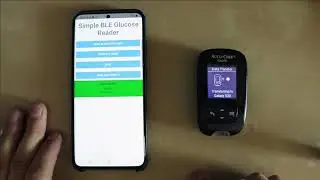 Simple BLE Glucose Reader
