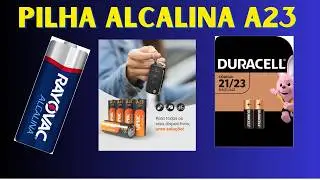 Pilha para controle remoto de port&atilde;o A23