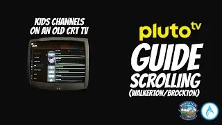 Pluto TV - Kids Channel Guide Scrolling, Walkerton, ON (December 28, 2025)