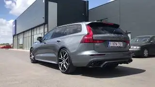 Sterckx - Desmet Polestar Engineered V60 with Heico exhaust