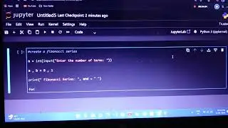 Python programming with jupyter notebook 