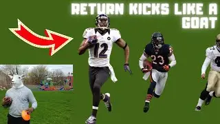 WATCH THIS VIDEO IF YOU WANT TO BECOME A BETTER KICK RETURNER IN FOOTBALL! | SKILLS FRIDAY