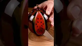Sliced glass Watermelon #asmr