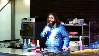 Rory Colburn from Tarquins Gin at Budelicious Food Festival 2018