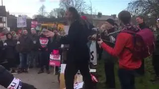 'Come on Stuart Corbridge' - Durham UCU protestors' song
