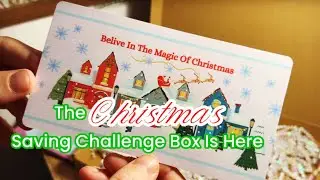 Christmas saving challenge box is on the shop now 🎄#christmas #savingschallenges #savings #shop
