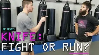 Knife Attacks | RUN or FIGHT? with Aaron Jannetti