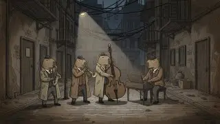 Relaxing Jazz  Capybara Piano Melodies for Deep Focus & Calm Study Vibes