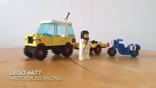 Lego 6677 Motocross Racing (1986) #Lego #LegoCity #LegoAddict #LegoAddiction #AllBricksCount
