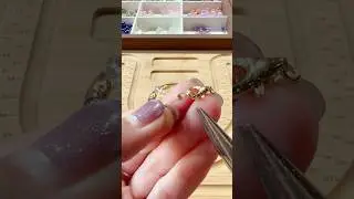 How to make a bracelet with clasp and wire? #howto #diycrafts #diy