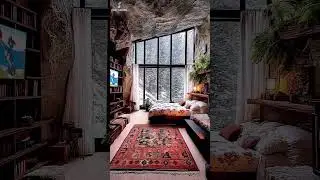 Snowstorm Outside, Fire Crackling Inside &ndash; The Coziest Winter Cabin Ever