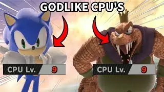 Spectating LEVEL 9 CPU'S In Smash is better than therapy...