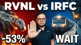 Railway Stocks Analysis: RVNL vs IRFC | Hybrid Analysis & Chart Levels (2025)