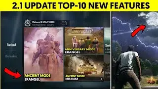 Finally 😍 BGMI 2.1 Update | New Upcoming Feature | Bgmi 1st Anniversary Update | BGMI New Update