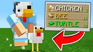 Minecraft, But Petting Mobs is OP...