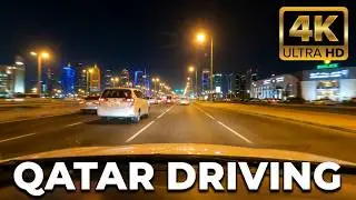 Qatar Driving | Doha to Al Khor 4k