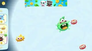 Talking Tom Explores Germs with a Microscope!