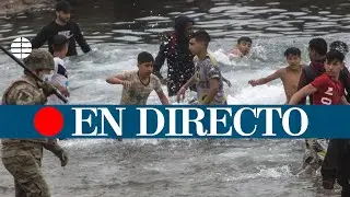 DIRECTO CEUTA | España despliega al Ejército en la frontera ante la llegada masiva de inmigrantes