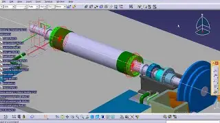 balance weight rotor generator