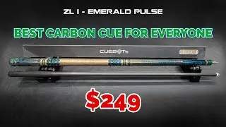 ZL1 Emerald Pulse | Multi-Layer Carbon Pool Cue with Low-Deflection Precision