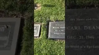 Neighbors in Death: Visiting the Graves of Two Legends #shorts