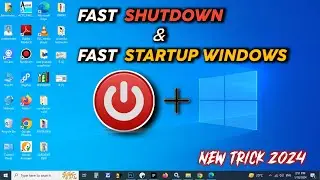 How to Shutdown Windows 10/11 Faster and fast boot up windows 10 & 11 100% Fix problem (2024)