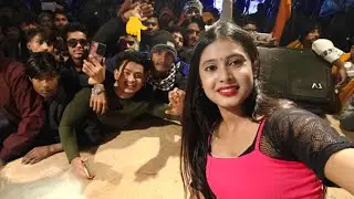Jelhi khaspur gana dhamaka Bhojpuri stage 🫣😜 hot Gana .... 🤟Vlogs 