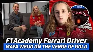 Ferrari Driver Maya Weug on F1 Academy Finale, Her Future in Racing & Inspiring the Next Generation