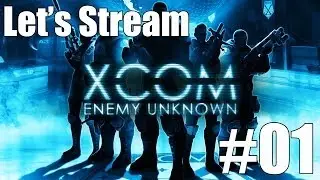 Let's Stream XCOM Enemy Unknown Blind - Stream 1 Part 1