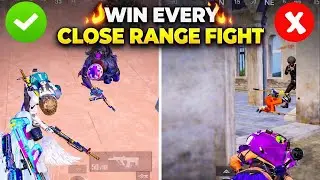How to Improve Close Range Fights in BGMI & PUBG Mobile | Close Range Tips & Tricks#bgmi #viral #yt 