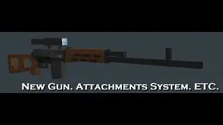 Minecraft Gun Mod (W.I.P) || Dragunov, Attachments System, Custom Renderer