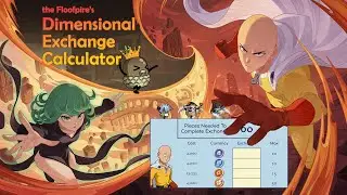 How To Use the Floofpire's Dimensional Exchange Calculator (google sheets)