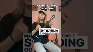Get Your Groove On&rsquo; learn how to strum🎶🕺🏼 #ukulele #beginnerukulele #easyukulele #ukuleletutorial