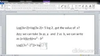 Logarithm chapter 17