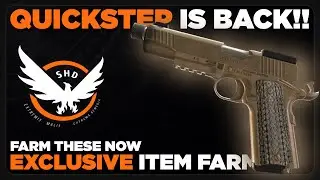 FARM THIS NOW ~ Quick Step is BACK!! Exclusive Item Farm | The Division 2