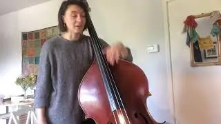 Intonation exercise for double bass grade 2+