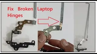 Fix Laptop Broken Hinges repair with gas welding