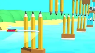 Flying Cut Game! Satisfying and relaxing ASMR slicing video
