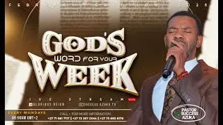 God's Word For Your Week ( February Edition )  || With Pastor Success Azuka || 02th FEB. 2026