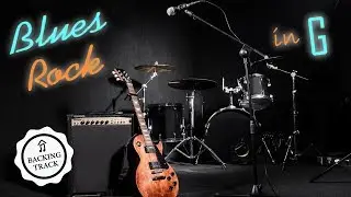 Groovy Blues Rock Backing Track in G
