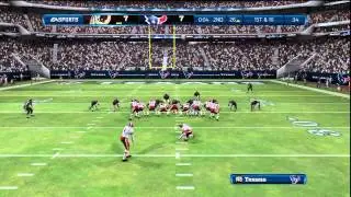 Madden 13 Online Ranked Match: Texans vs Redskins (1st PS3 Game)