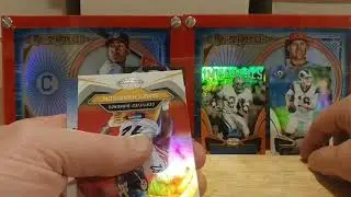2018 Certified Football Hobby Box Break. 4 Hits.