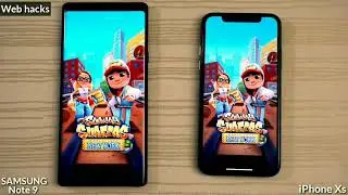 iPhone XS vs Samsung GALAXY NOTE 9! Тестируем скорость