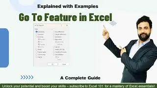 Go To & Go To Special Full Tutorial | Hidden Excel Productivity Tool | Excel in Urdu/Hindi |
