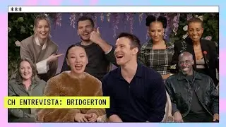 CH Entrevista: elenco de Bridgerton indica comédias românticas e fala português