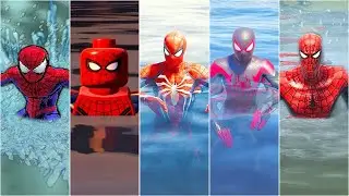 Evolution of Swimming in Spider-Man Games